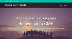 Desktop Screenshot of colegiomayorpenalba.com